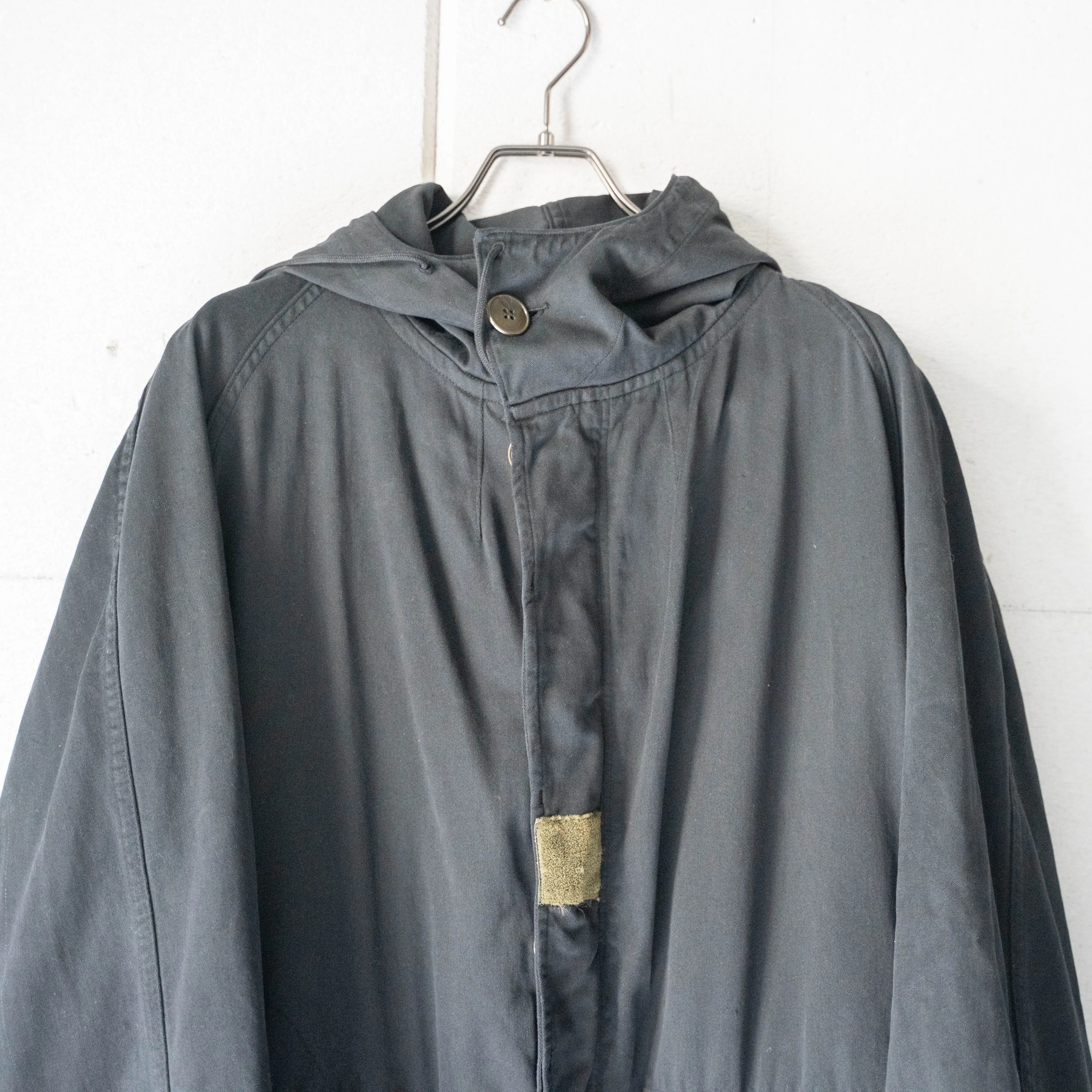 Vintage Black Dyed French Military M64 Parka with Liner (1960s-70s)