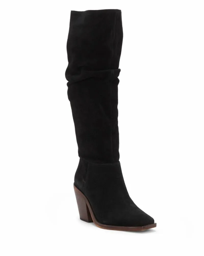 Vince Camuto Alimber Black Verona - Stylish Womens Ankle Boots